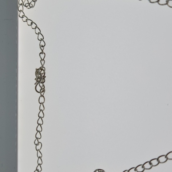 Nwot! Garnet sterling necklace handmade - Picture 4 of 6